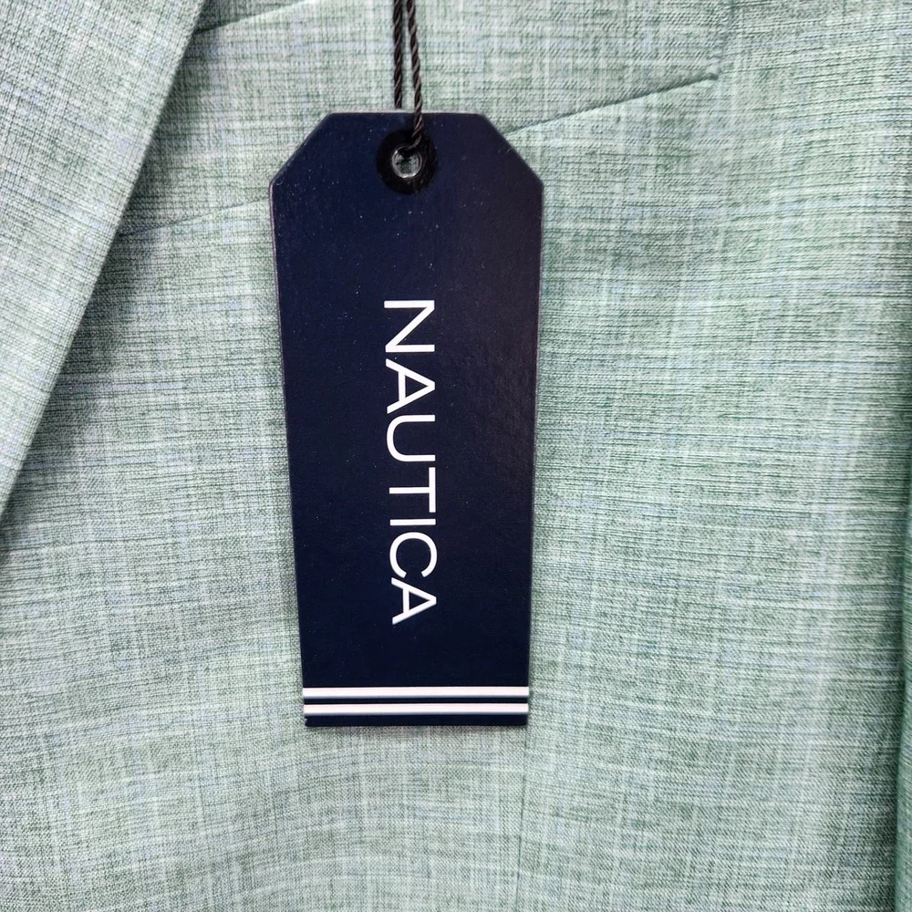 Nautica Mint Green Two-Piece Men's Suit - Picture 3 of 14